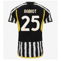 Fotballdrakt Herre Juventus Adrien Rabiot #25 Hjemmedrakt 2023-24 Kortermet